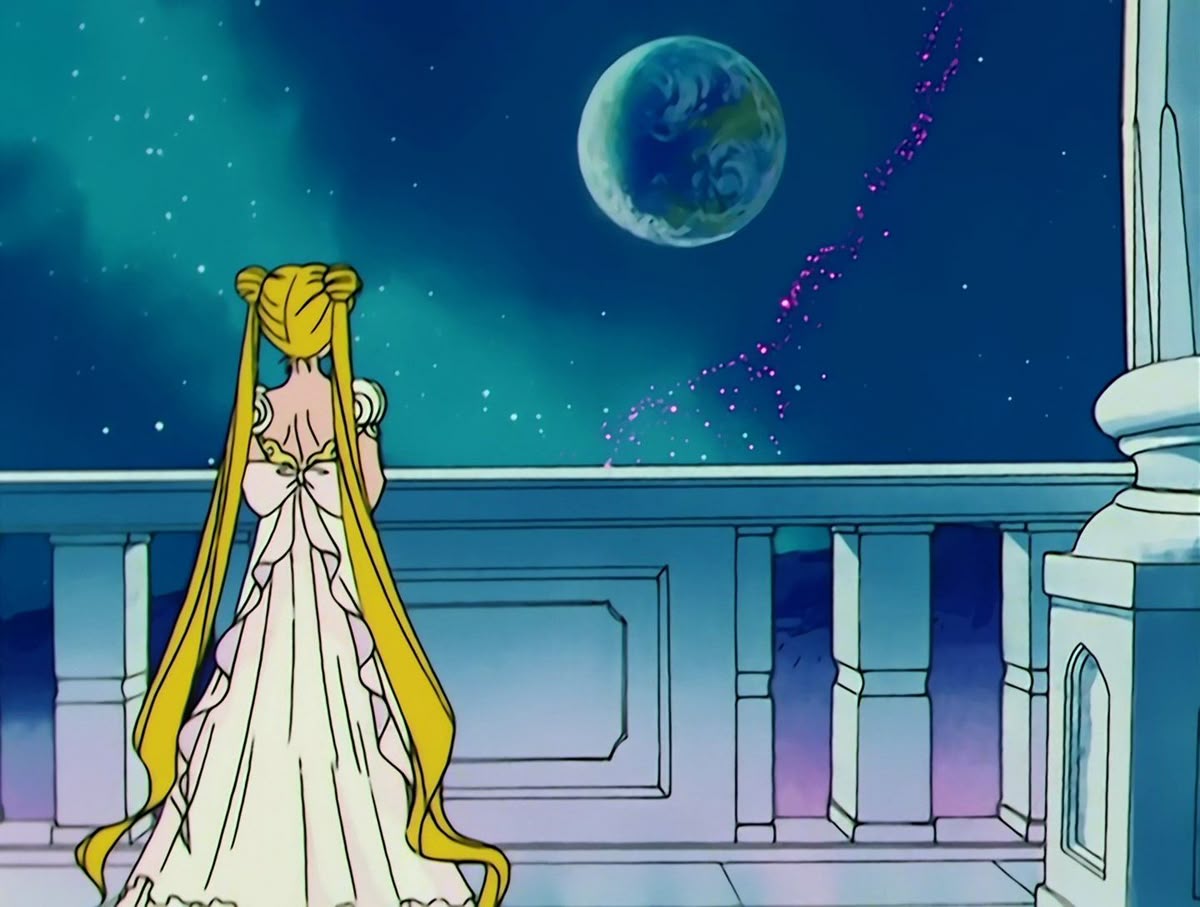 Dibujo de la princesa serenity